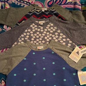 LuLa Roe Sloan Tops NWT